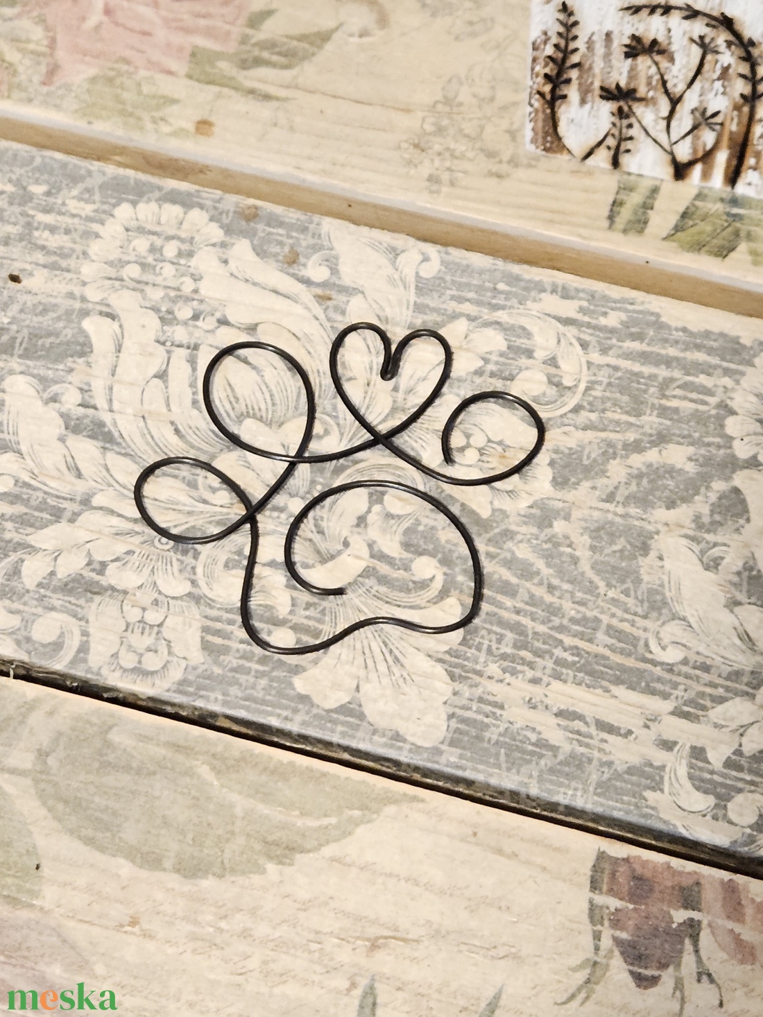  Mancs dekor állatbarátoknak - otthon & életmód - dekoráció - dekoratív figurák és szobrok - Meska.hu