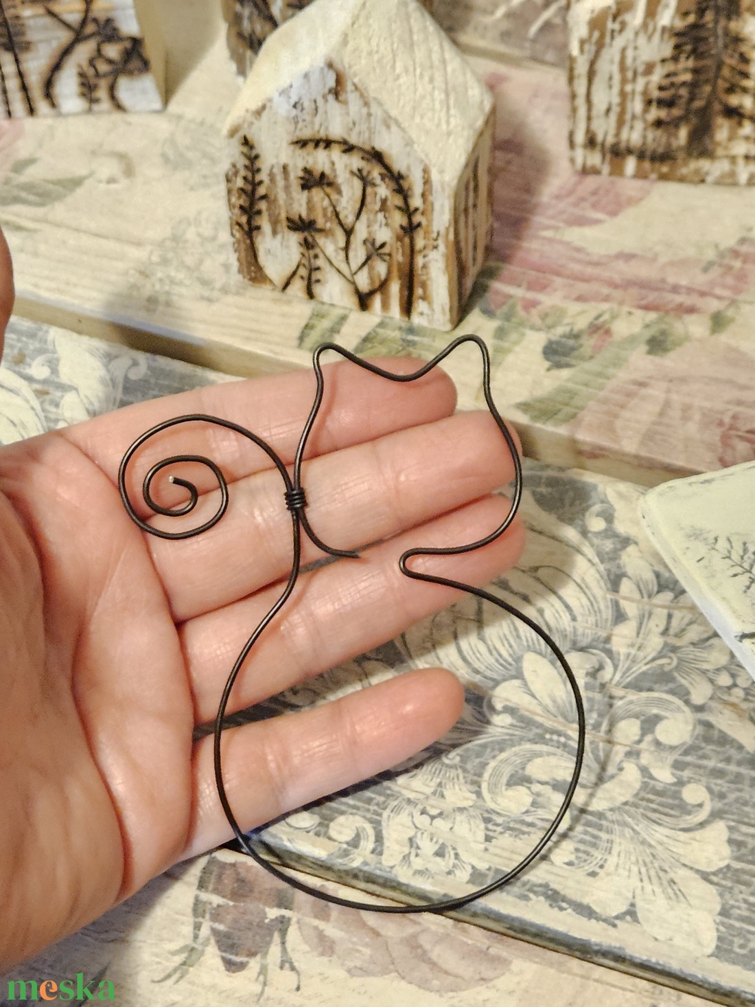  Cica dekor nem csak állatbarátoknak - otthon & életmód - dekoráció - dekoratív figurák és szobrok - Meska.hu