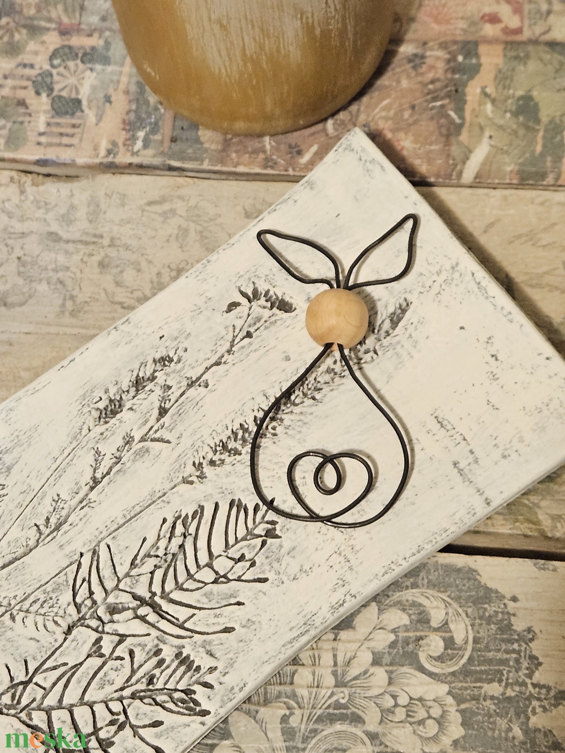 Nyuszi dekor - otthon & életmód - dekoráció - dekoratív figurák és szobrok - Meska.hu