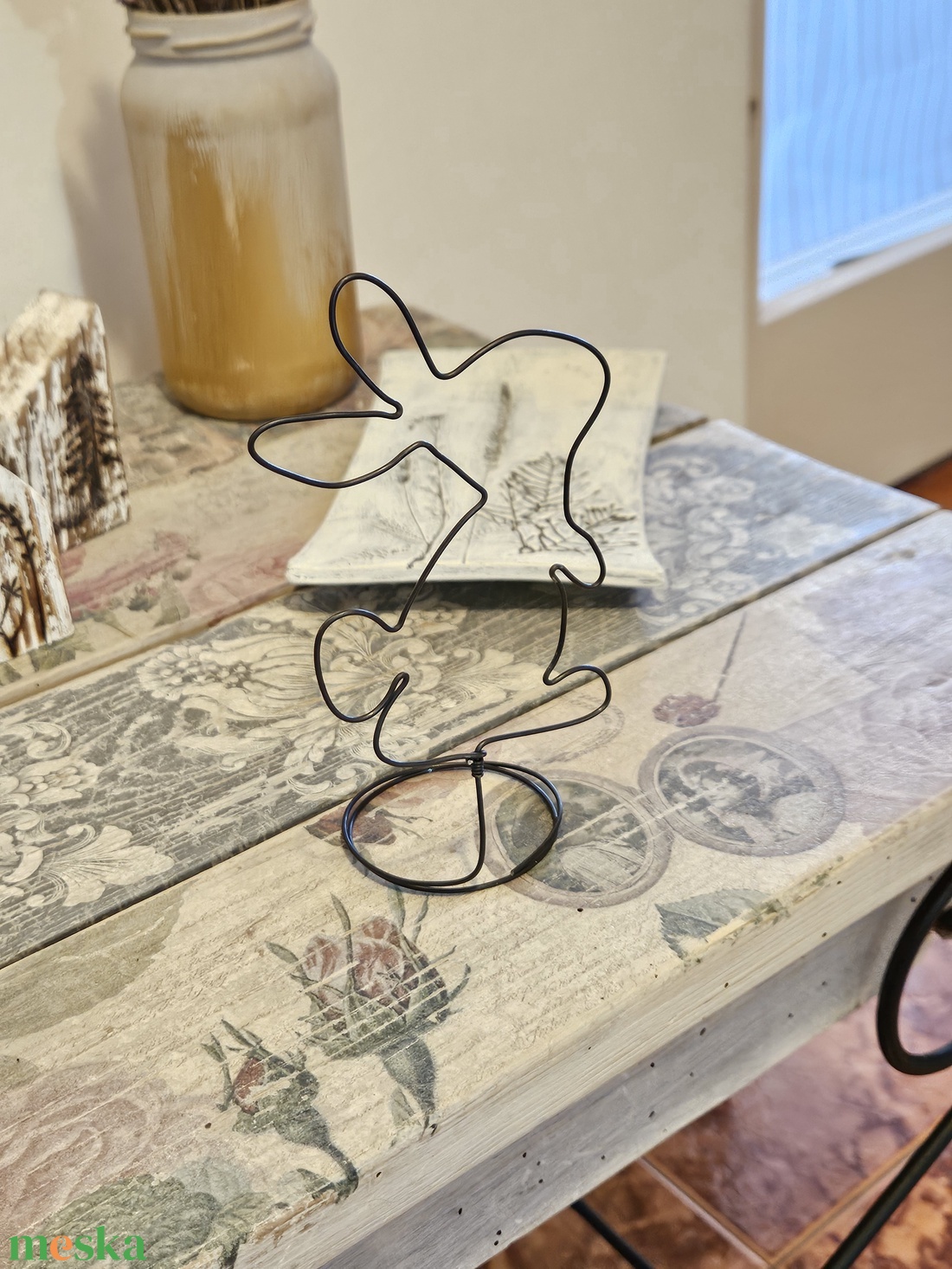 Nyuszi dekor - otthon & életmód - dekoráció - dekoratív figurák és szobrok - Meska.hu