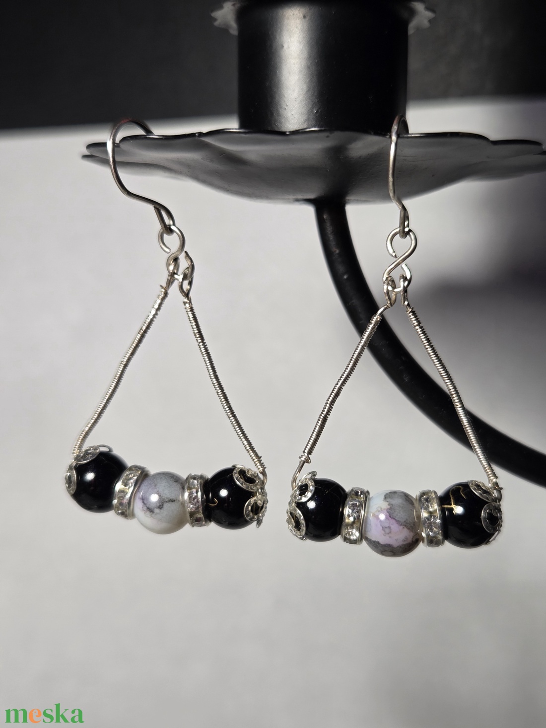 Lógó fülbevaló - ékszer - fülbevaló - lógó fülbevaló - Meska.hu