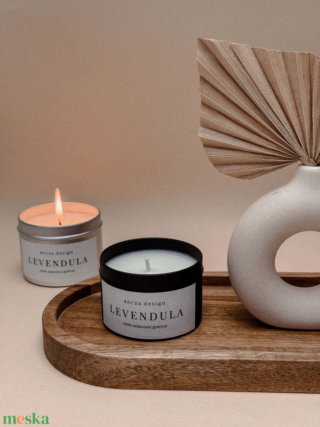 Szójaviasz illatgyertya 100ml (többféle illatban) - otthon & életmód - gyertya, illat, aroma - gyertya - Meska.hu