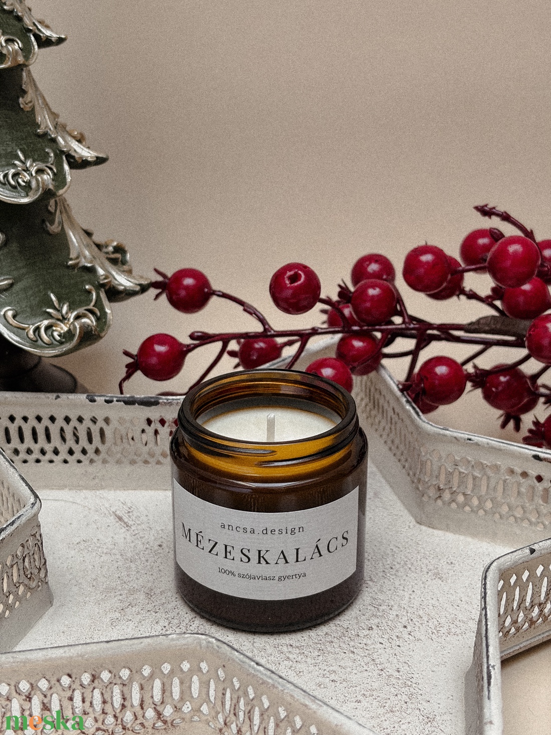 Szójaviasz illatgyertya 120ml (többféle illatban) - otthon & életmód - gyertya, illat, aroma - gyertya - Meska.hu