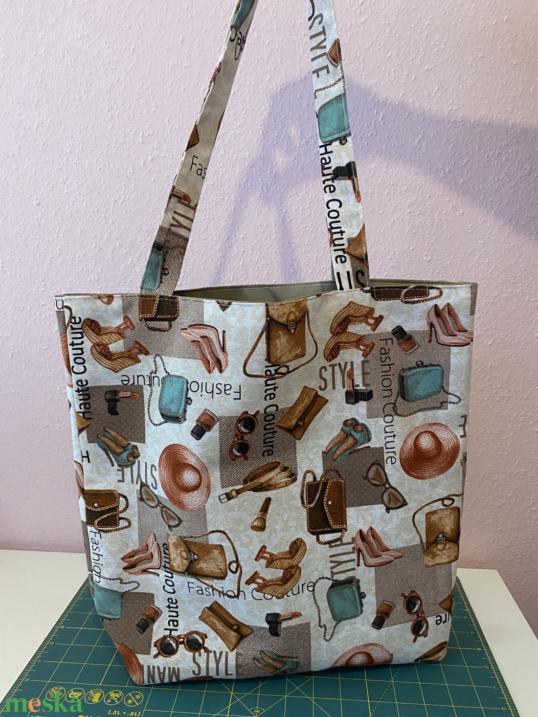 Válltáska shopping - diy (csináld magad) - szabásminta, útmutató - varrás minták - Meska.hu Válltáska shopping - diy (csináld magad) - szabásminta, útmutató - varrás minták - Meska.hu