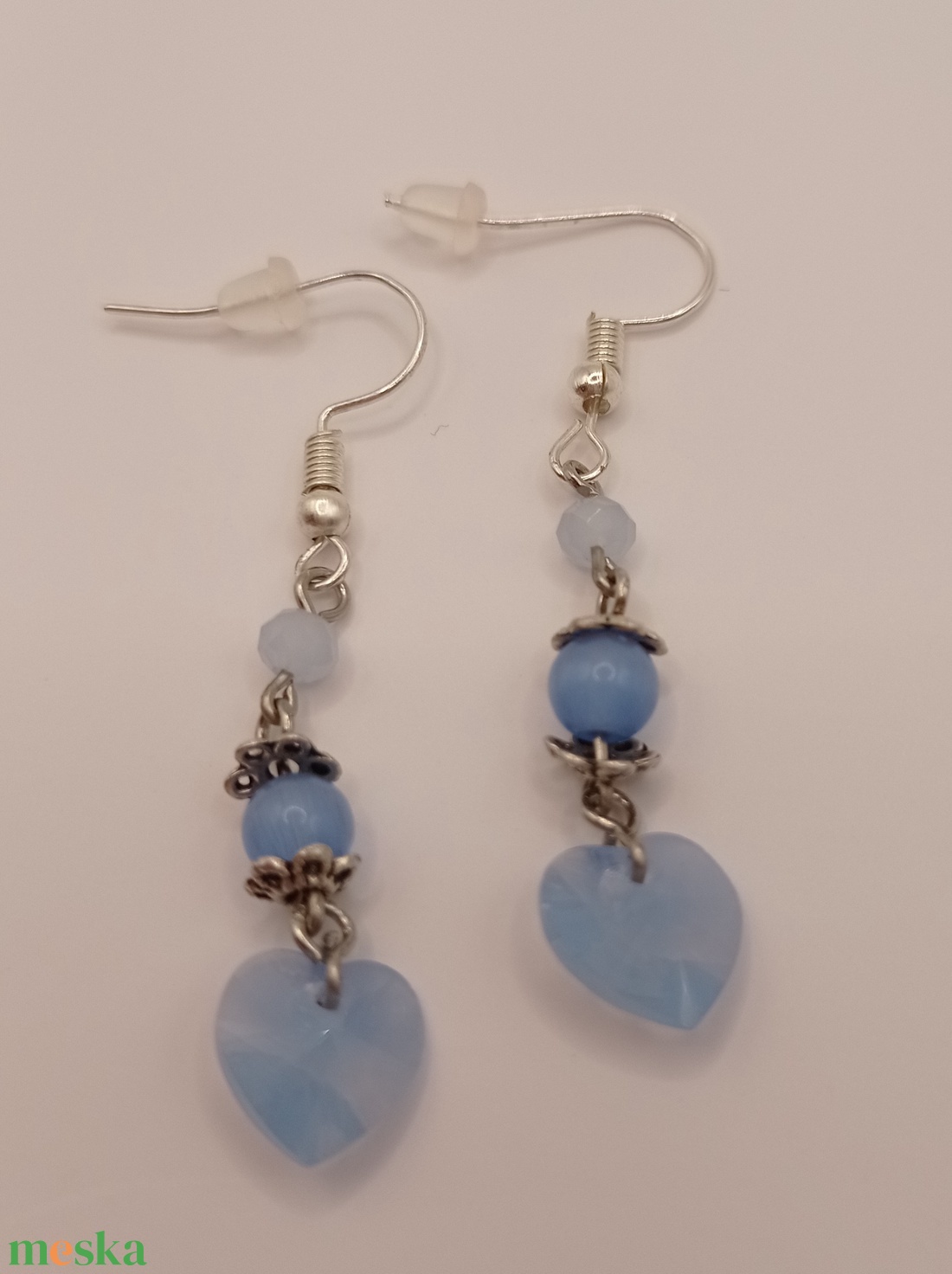 Jégszív fülbevaló - ékszer - fülbevaló - lógó fülbevaló - Meska.hu Jégszív fülbevaló - ékszer - fülbevaló - lógó fülbevaló - Meska.hu