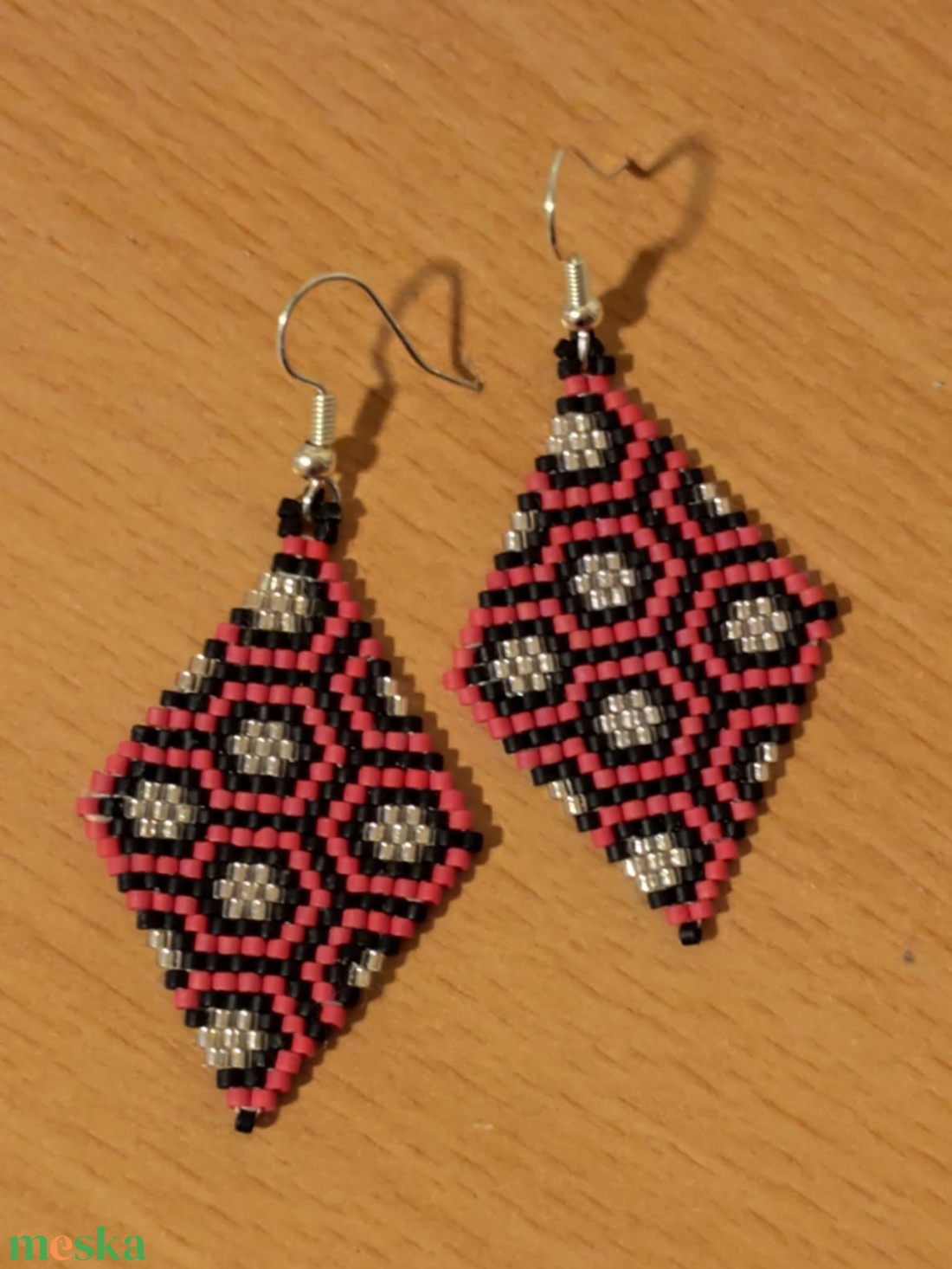 Főnix fülbevaló - ékszer - fülbevaló - lógó fülbevaló - Meska.hu