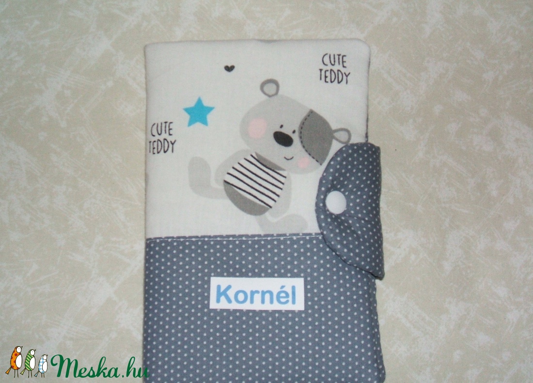 Névre szóló egészségügyi kiskönyv borító -  - Meska.hu