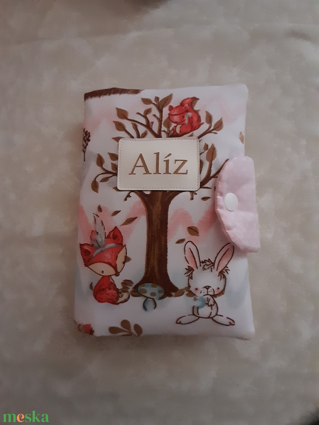 Névre szóló egészségügyi kiskönyv borító - baba - mama - babaemlékek - egészségügyi kiskönyv borító - Meska.hu