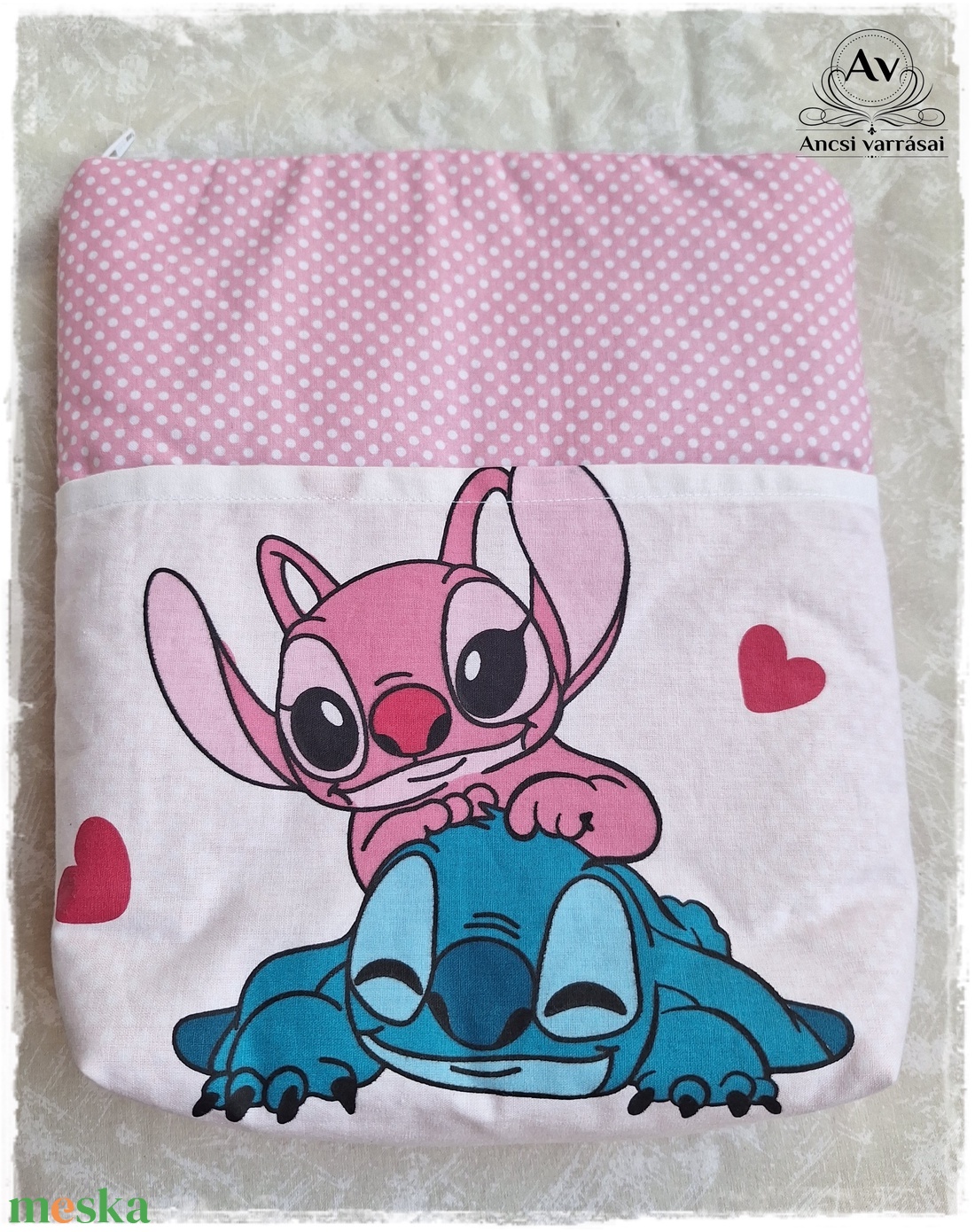 Könyvvédő - táska & tok - neszesszer - Meska.hu