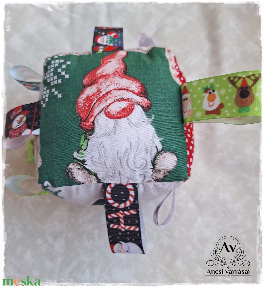 Címkés csörgő babakocka - játék & sport - 3 éves kor alattiaknak - babakocka - Meska.hu