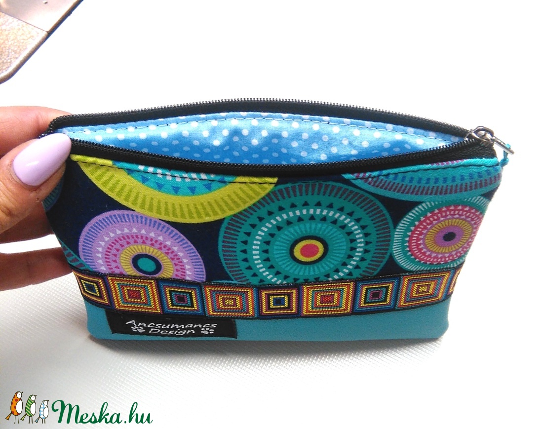Kétrekeszes pénztárca neszesszer - Desigual -  - Meska.hu