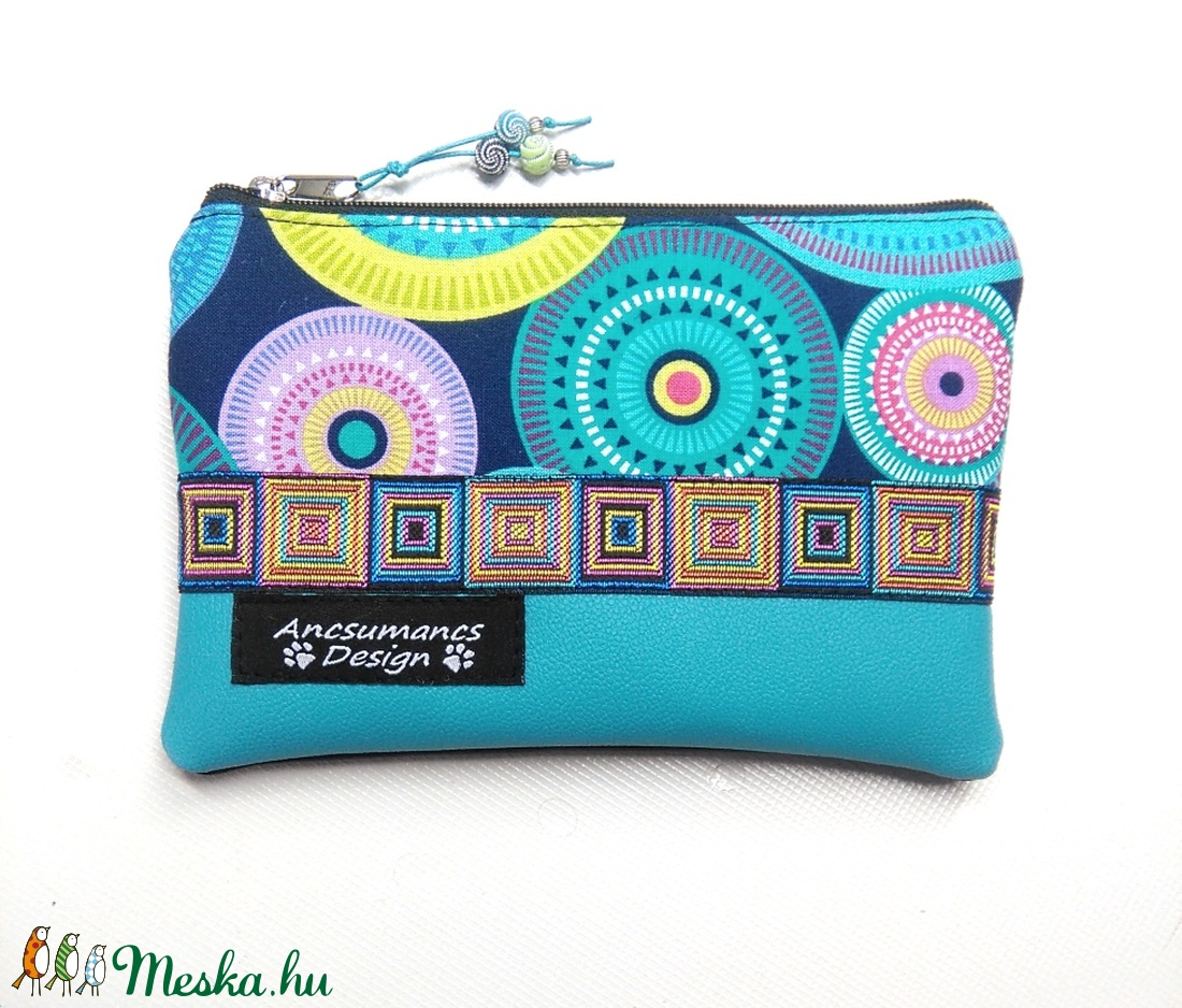 Kétrekeszes pénztárca neszesszer - Desigual -  - Meska.hu