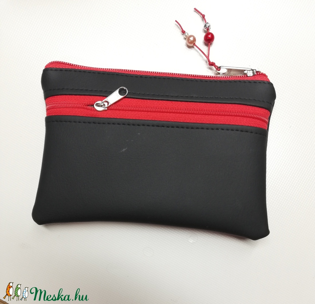 Kétrekeszes pénztárca neszesszer - Csajos -  - Meska.hu