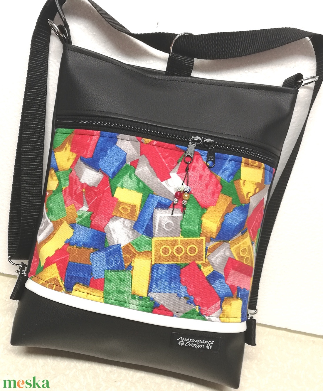 Lego mintás 3in1 női hátizsák oldaltáska - táska & tok - variálható táska - Meska.hu Lego mintás 3in1 női hátizsák oldaltáska - táska & tok - variálható táska - Meska.hu