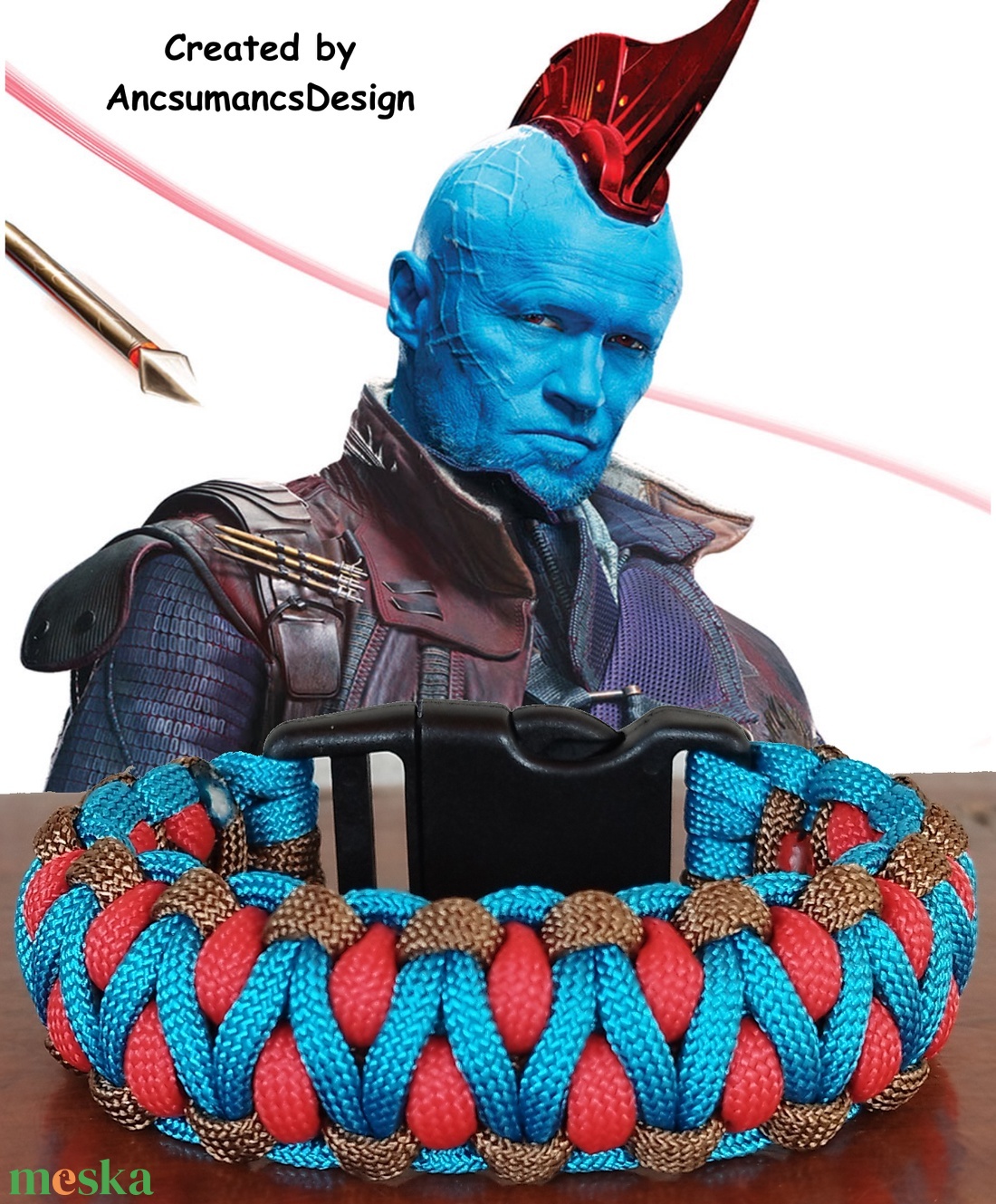 Designer túlélő paracord karkötő biztonsági csattal DRAGON EYE YONDU (csuklóméret 19-20cm) - ékszer - karkötő - fonott karkötő - Meska.hu Designer túlélő paracord karkötő biztonsági csattal DRAGON EYE YONDU (csuklóméret 19-20cm) - ékszer - karkötő - fonott karkötő - Meska.hu