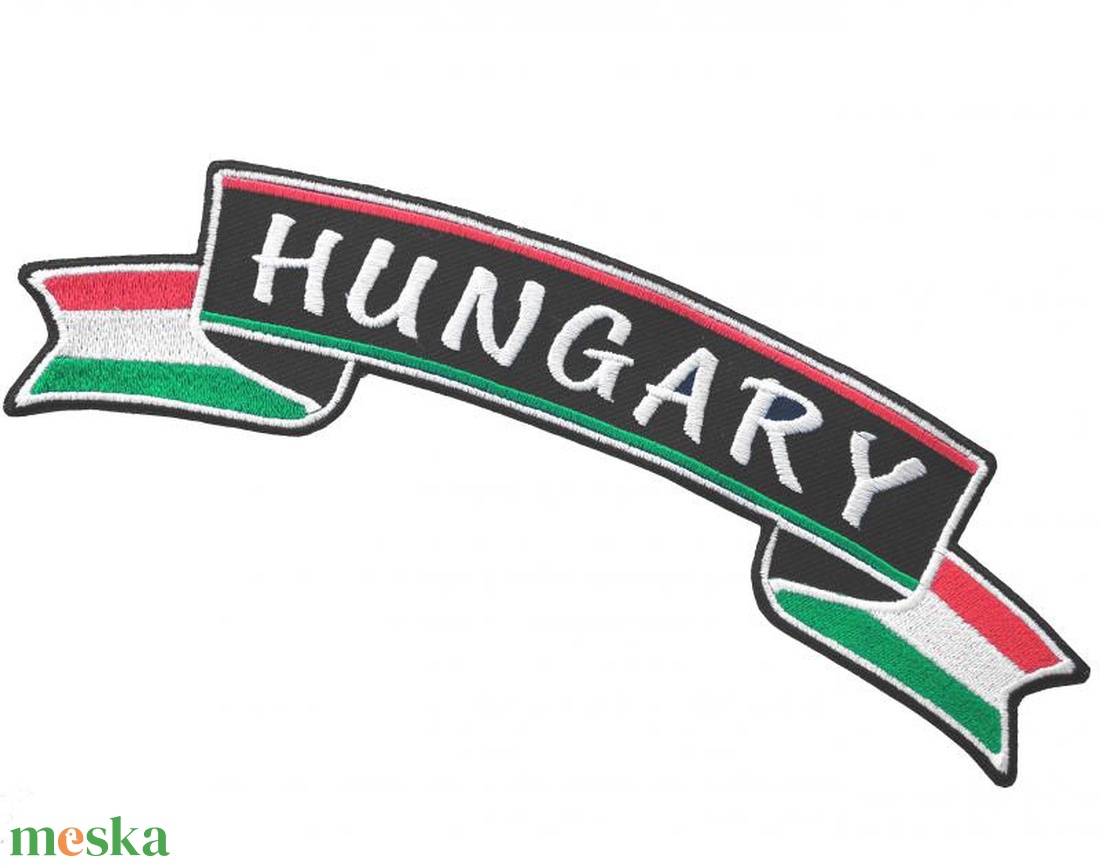 Vasalható varrható hímzett nagy felvarró motoros hátfelvarró HUNGARY szalag 26x8cm - kellékek & szerszámok - méteráru - felvarrható, vasalható kellék - Meska.hu Vasalható varrható hímzett nagy felvarró motoros hátfelvarró HUNGARY szalag 26x8cm - kellékek & szerszámok - méteráru - felvarrható, vasalható kellék - Meska.hu