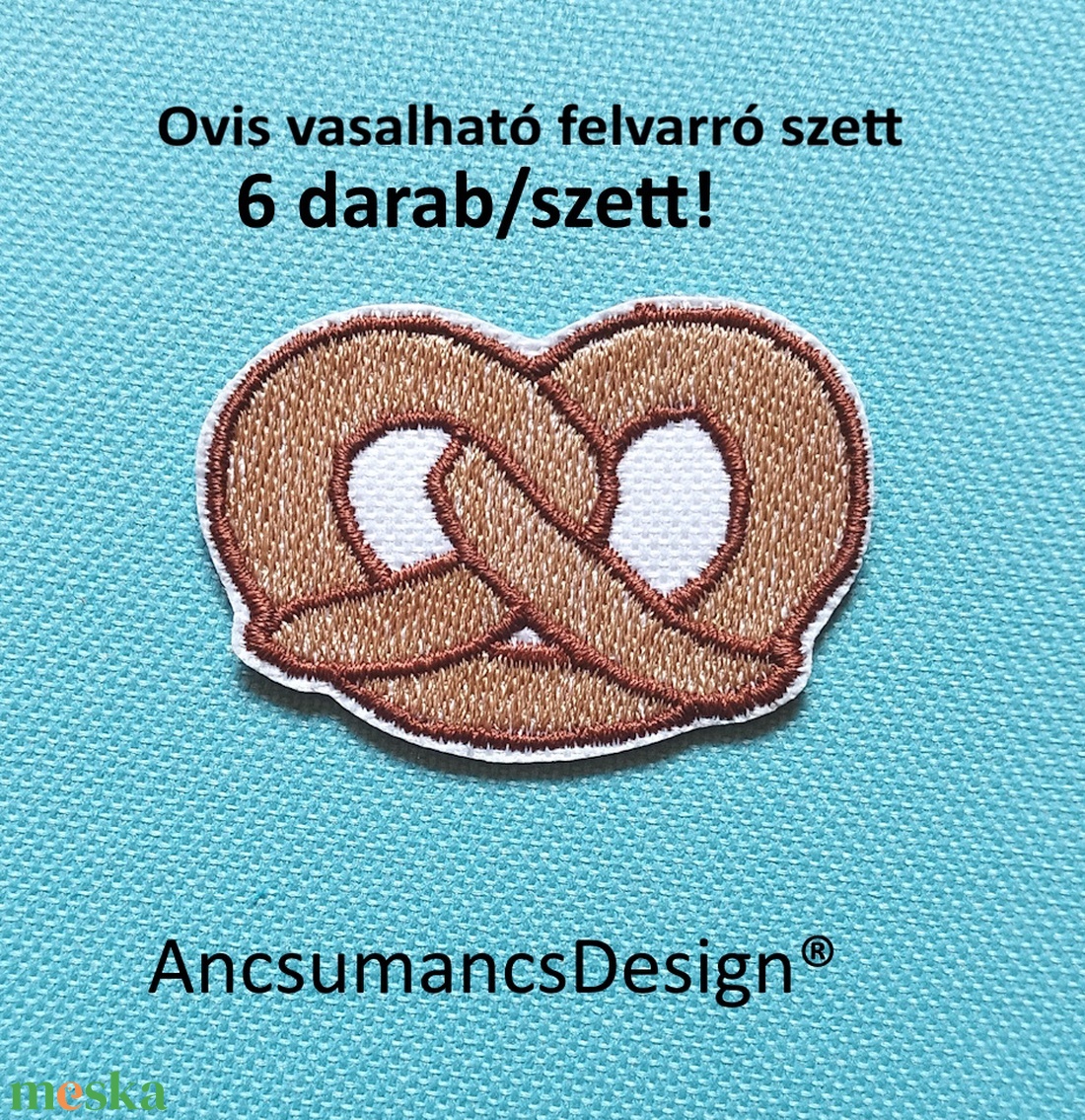 Vasalható varrható hímzett felvarró ovisjel óvodai jel Perec 5cm 6db/szett - játék & sport - ovis felszerelés - óvodai jelek - Meska.hu Vasalható varrható hímzett felvarró ovisjel óvodai jel Perec 5cm 6db/szett - játék & sport - ovis felszerelés - óvodai jelek - Meska.hu