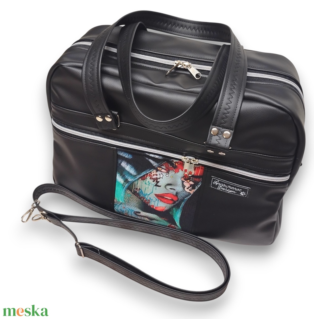 Fly Bag utazótáska kézipoggyász repülős méret 40x30x18 Vagány csajos - táska & tok - kézitáska & válltáska - nagy pakolós táska - Meska.hu Fly Bag utazótáska kézipoggyász repülős méret 40x30x18 Vagány csajos - táska & tok - kézitáska & válltáska - nagy pakolós táska - Meska.hu