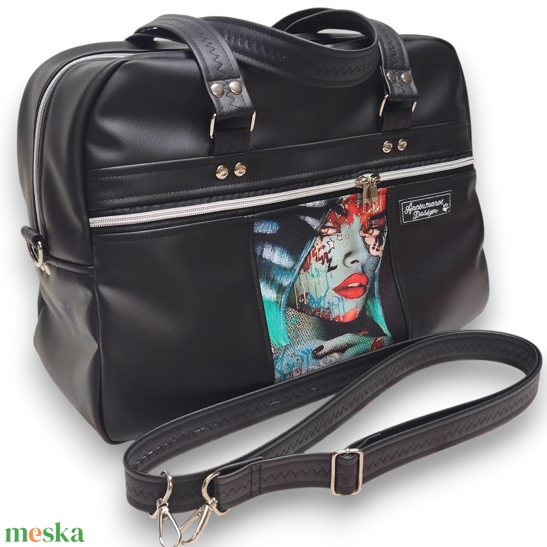 Fly Bag utazótáska kézipoggyász repülős méret 40x30x18 Vagány csajos - táska & tok - kézitáska & válltáska - nagy pakolós táska - Meska.hu Fly Bag utazótáska kézipoggyász repülős méret 40x30x18 Vagány csajos - táska & tok - kézitáska & válltáska - nagy pakolós táska - Meska.hu