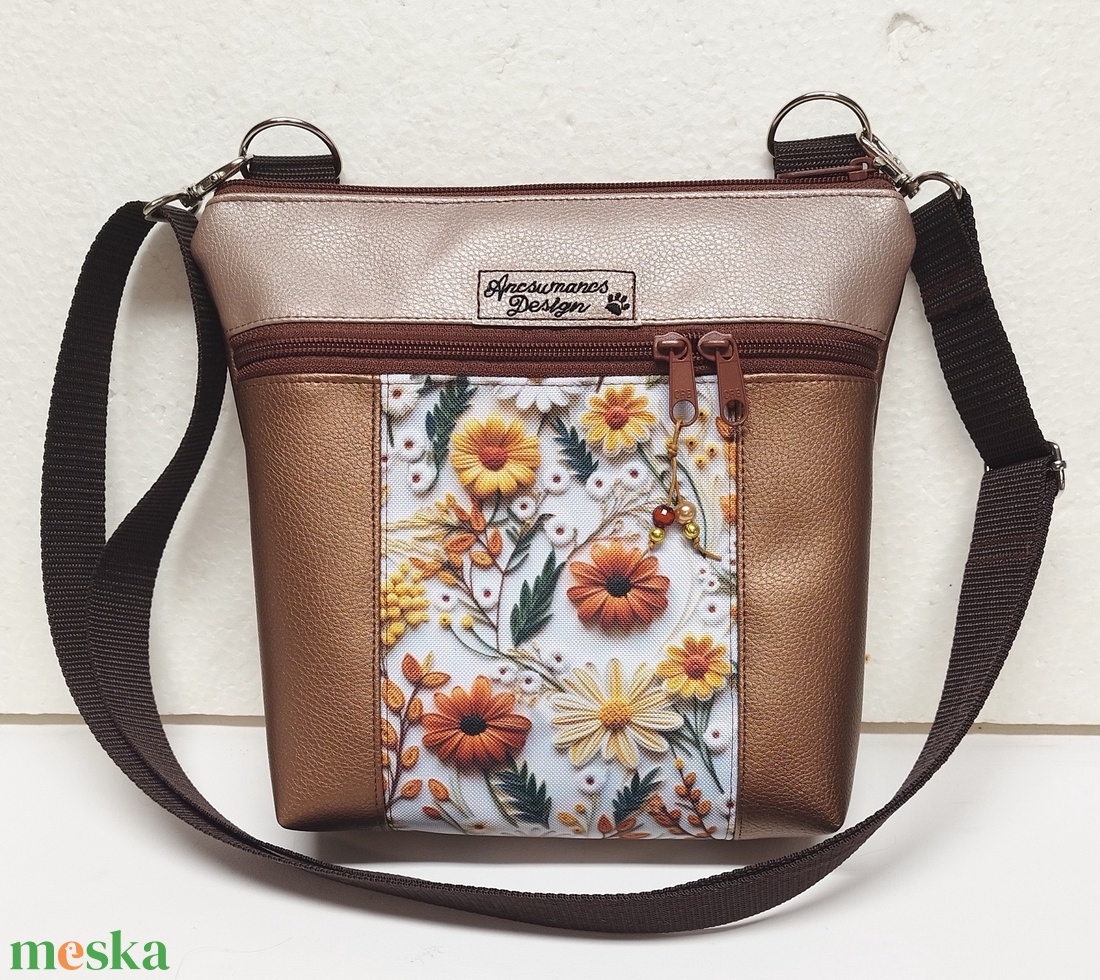 blackandsilver részére crossbody oldaltáska  - táska & tok - kézitáska & válltáska - vállon átvethető táska - Meska.hu
