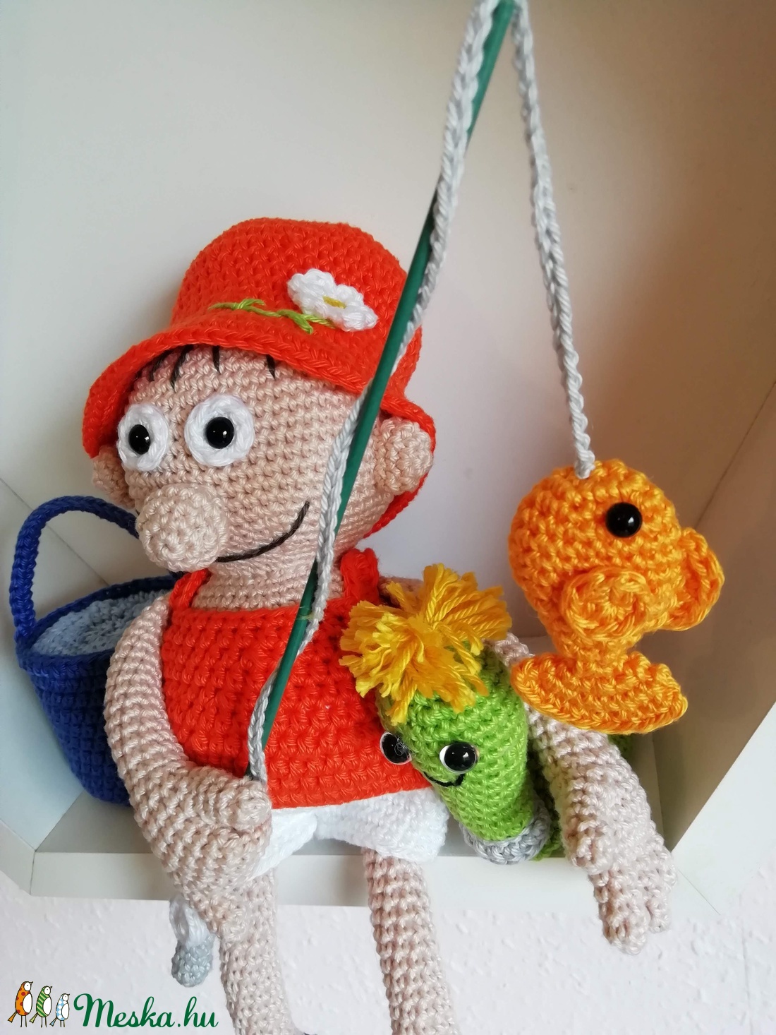A nagy ho-ho-horgász amigurumi - játék & gyerek - Meska.hu A nagy ho-ho-horgász amigurumi - játék & gyerek - Meska.hu
