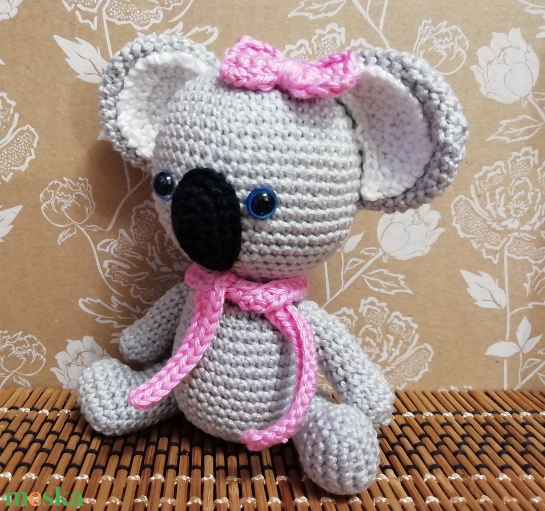Horgolt koala maci - játék & sport - plüssállat & játékfigura - maci - Meska.hu Horgolt koala maci - játék & sport - plüssállat & játékfigura - maci - Meska.hu