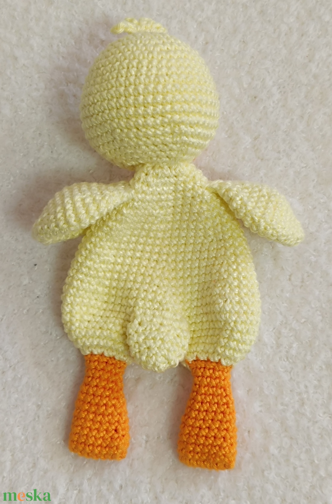 Kacsa szundipajti - baba - mama - baba játékok - szundikendő, alvóka - Meska.hu