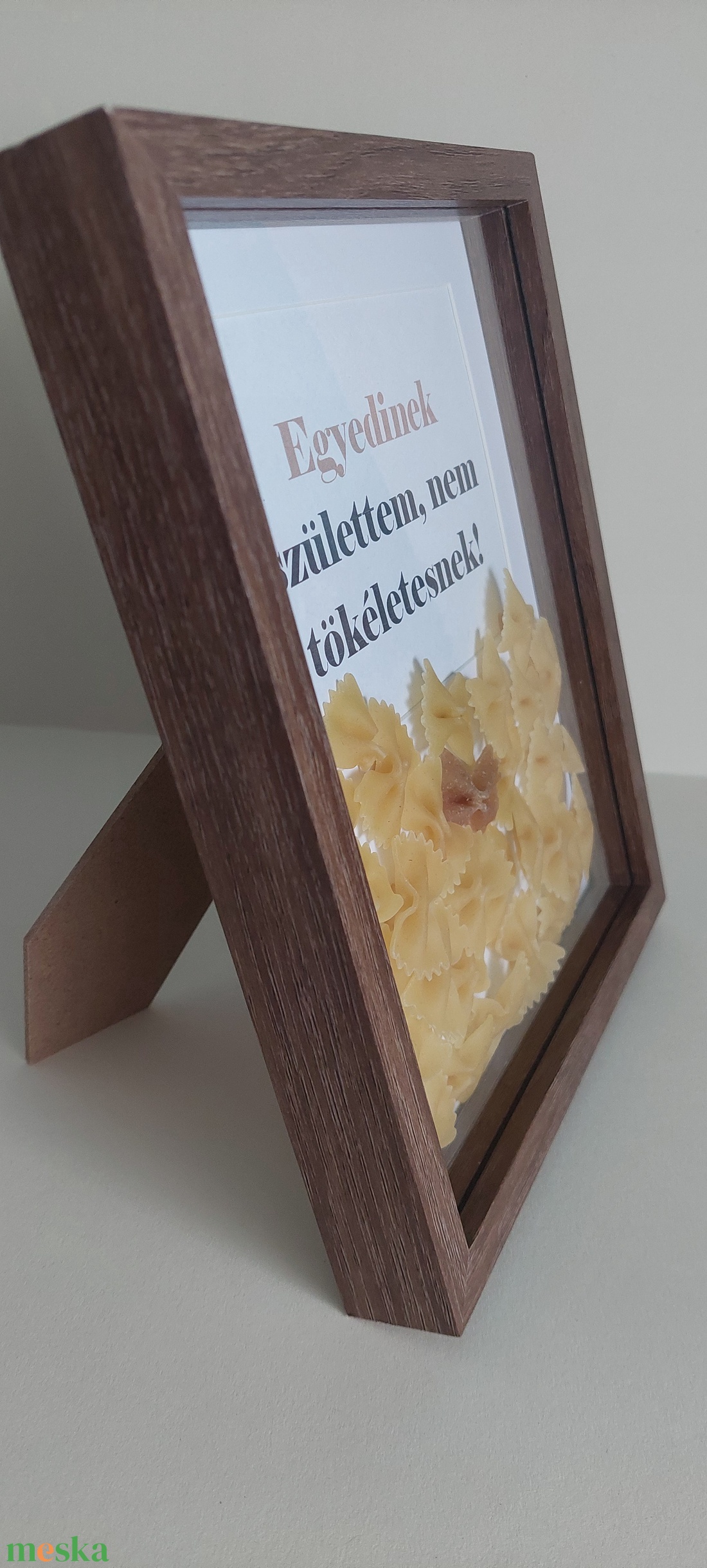 3D Tészta képek Egyedinek születtem, nem tökéletesnek! - otthon & életmód - dekoráció - kép & falikép - 3d képek - Meska.hu