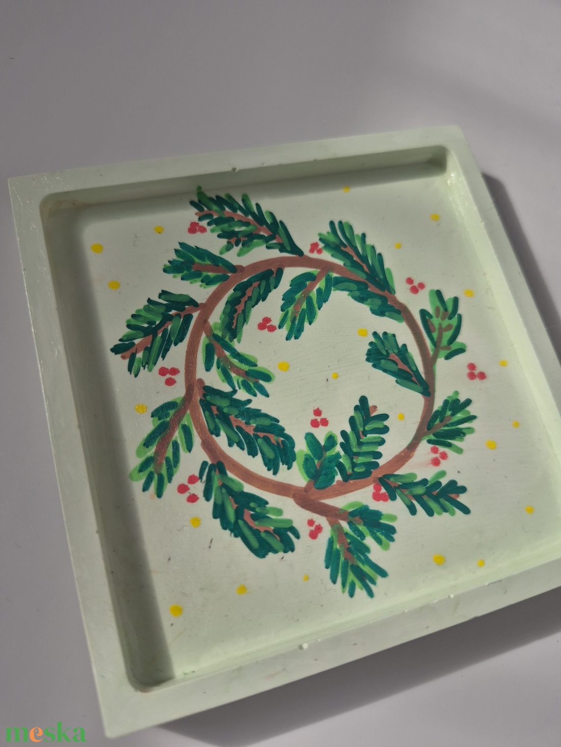 Karácsonyi ékszertartó / tálka - ékszer - ékszertartó - ékszertartó tál - Meska.hu