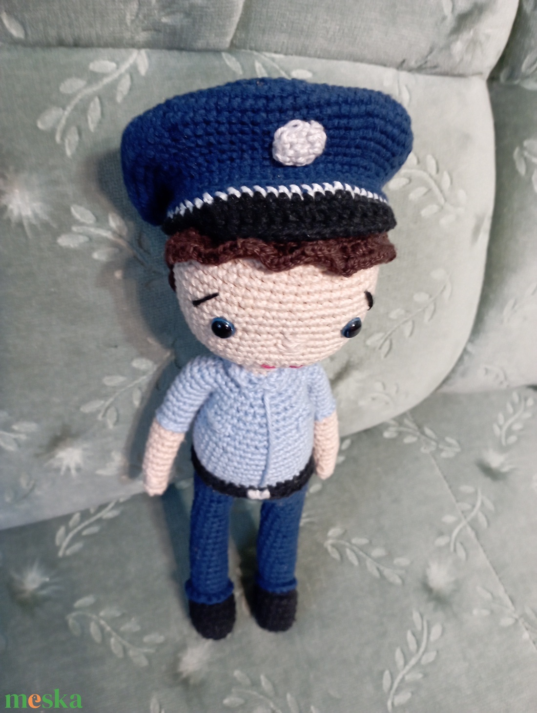 Rendőr baba - játék & sport - baba & babaház - baba - Meska.hu