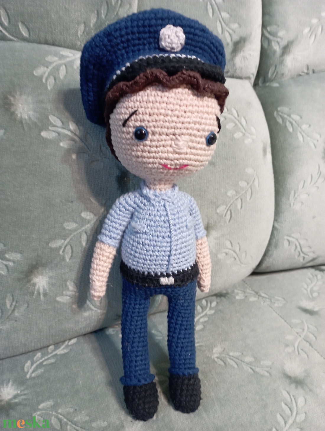 Rendőr baba - játék & sport - baba & babaház - baba - Meska.hu