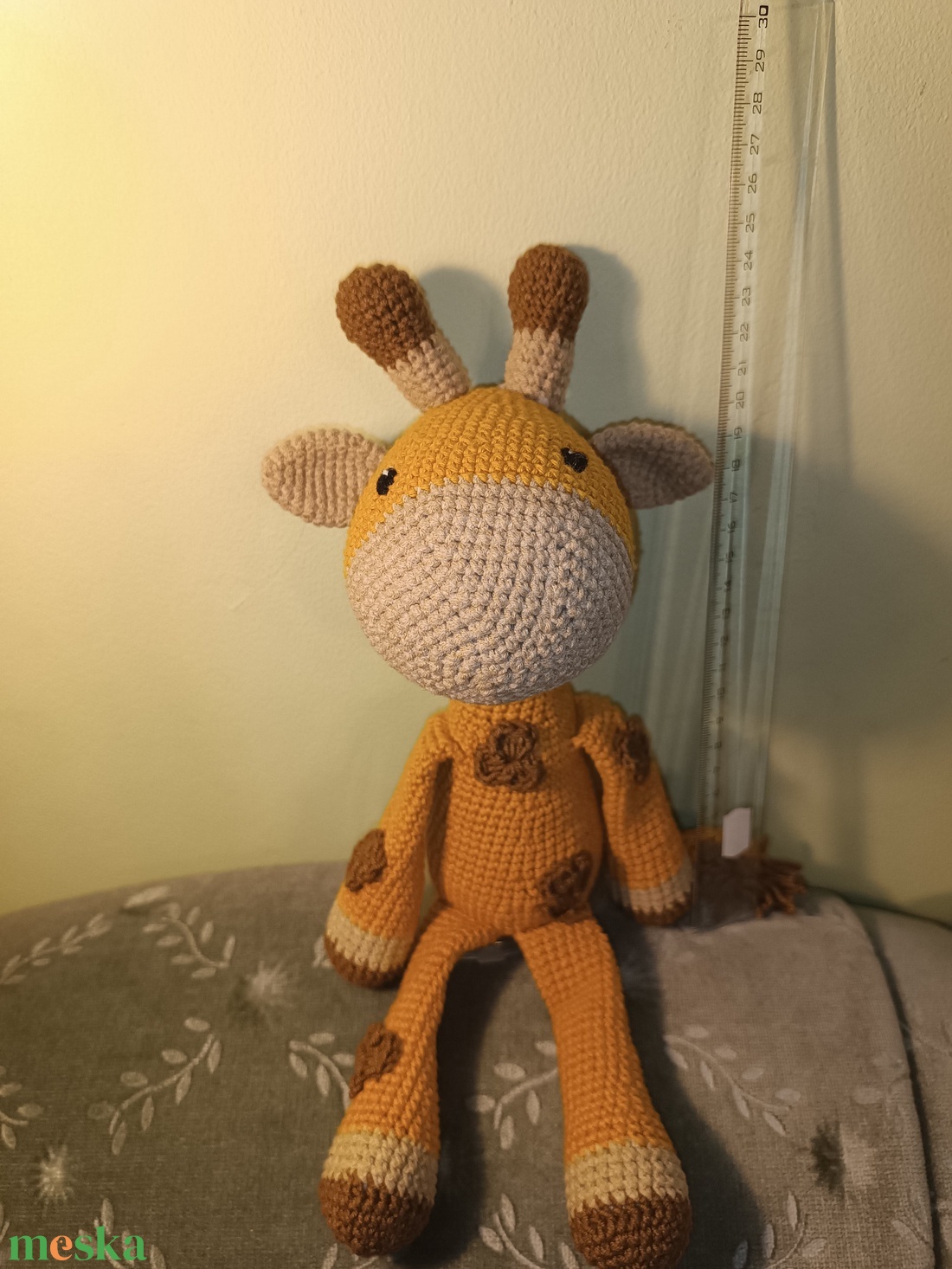 Amigurumi zsiráf  - játék & sport - plüssállat & játékfigura - zsiráf - Meska.hu