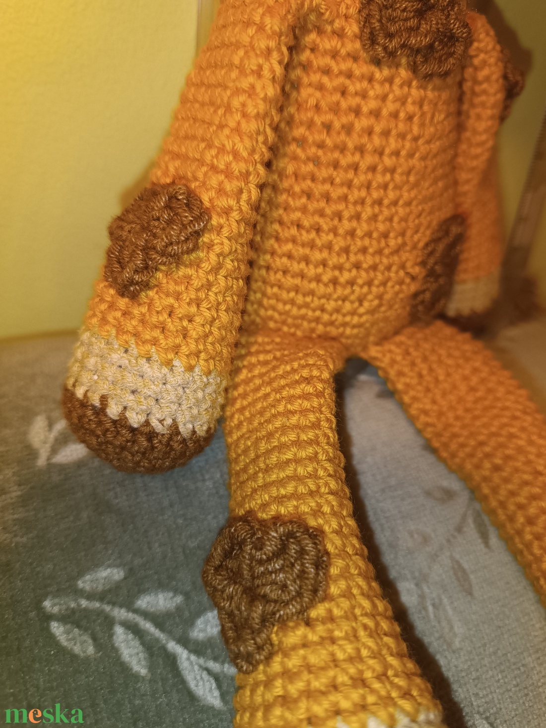 Amigurumi zsiráf  - játék & sport - plüssállat & játékfigura - zsiráf - Meska.hu