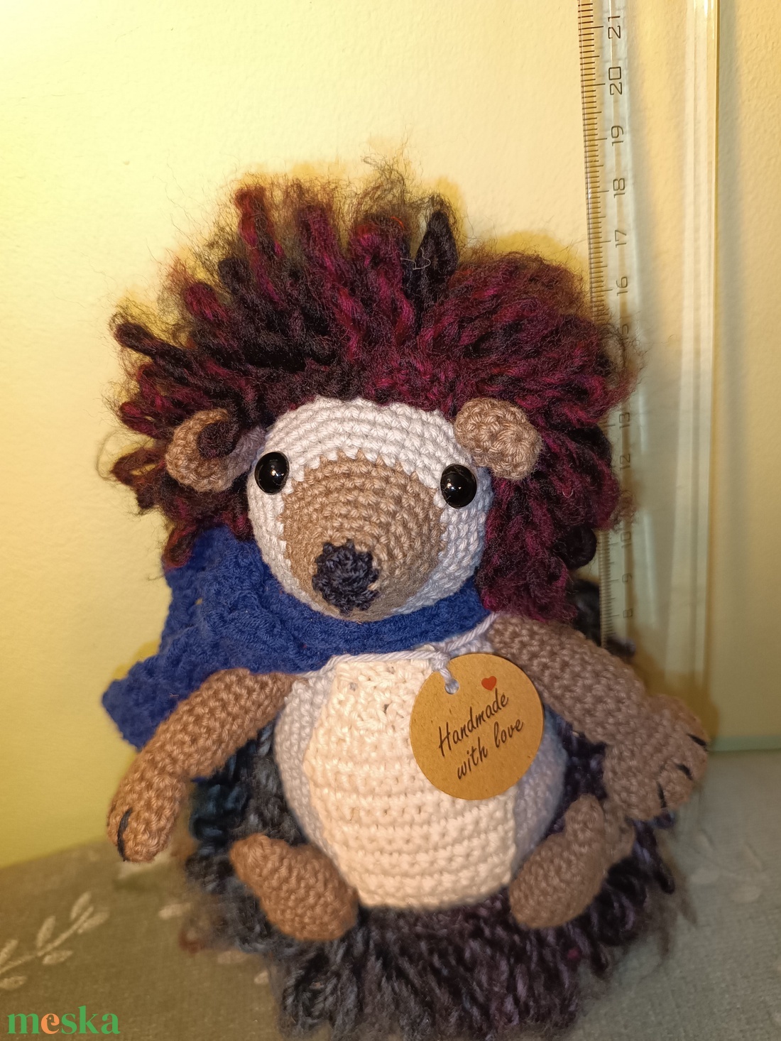 Süni - játék & sport - plüssállat & játékfigura - süni - Meska.hu