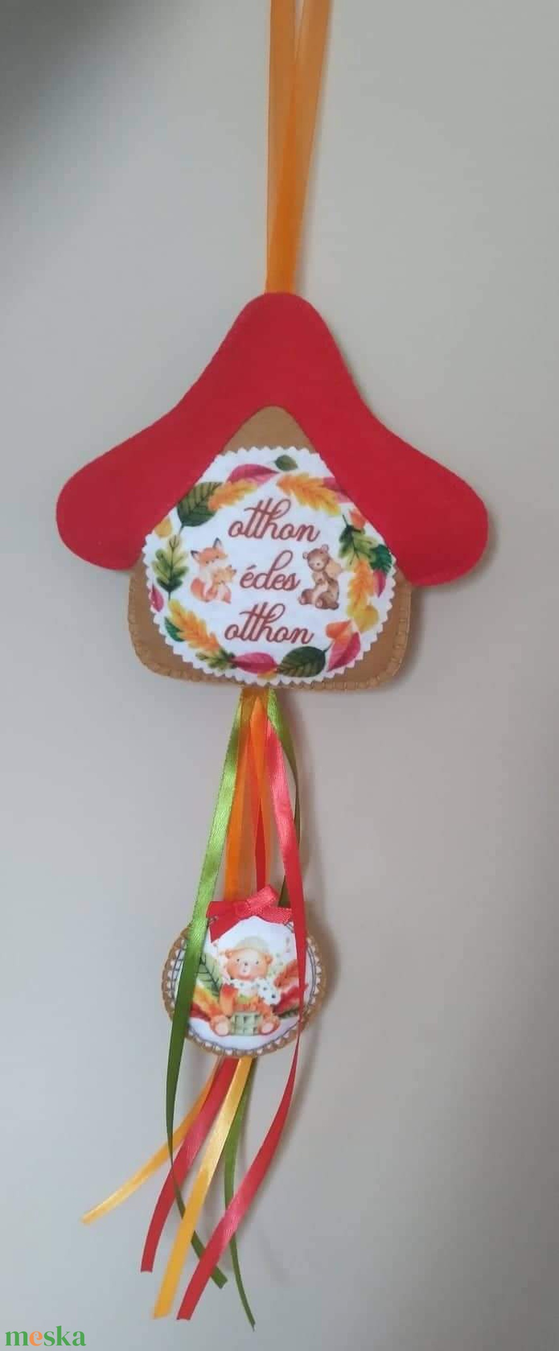 Őszi dekoráció, ajtódísz - otthon & életmód - dekoráció - ajtó- és ablak dekoráció - ajtódísz & kopogtató - Meska.hu