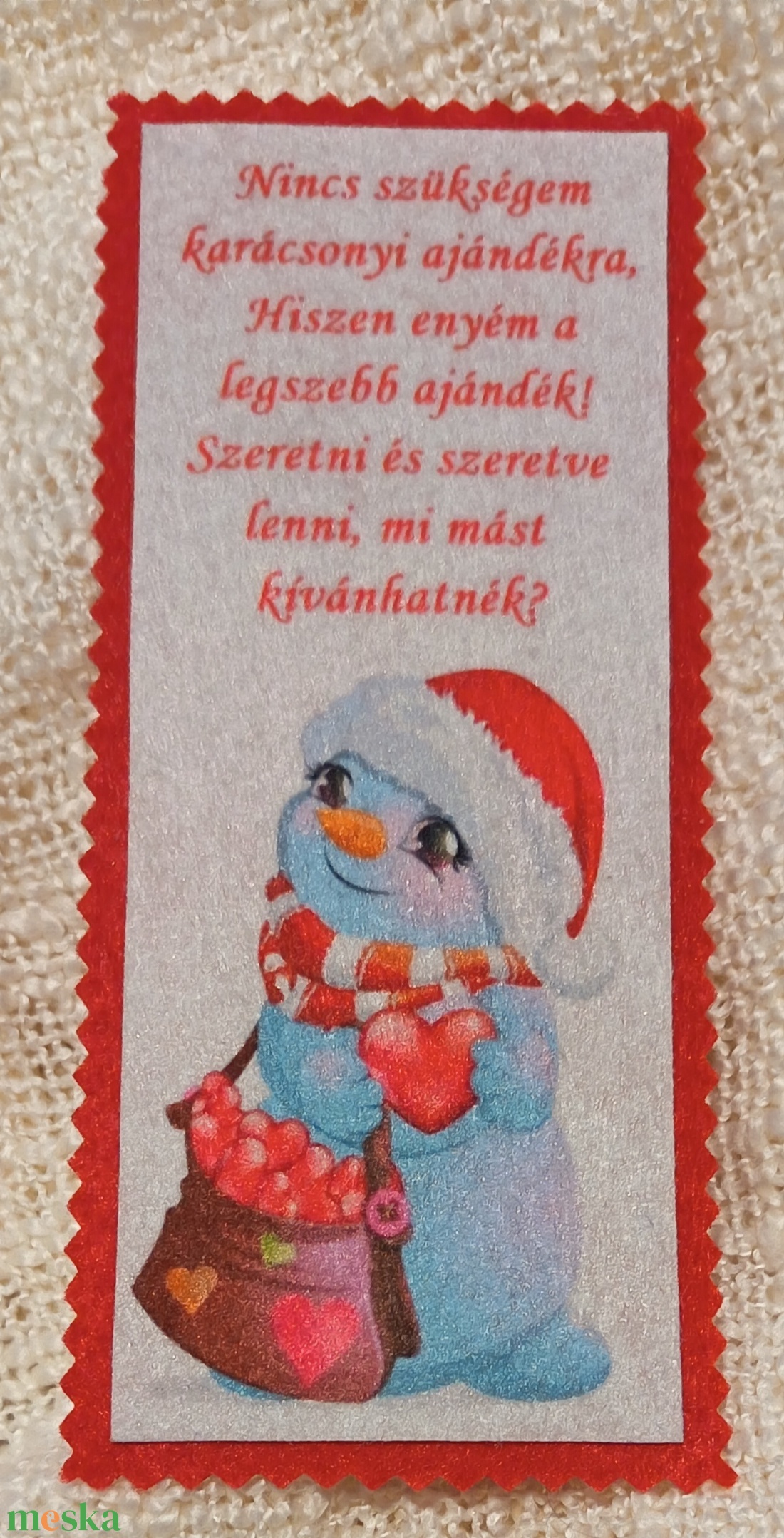 Feliratos könyvjelző  - könyv & zene - könyvjelző - Meska.hu