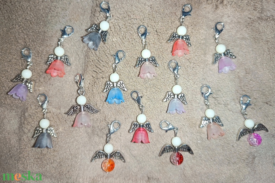 Angyal kulcstartó  - táska & tok - kulcstartó & táskadísz - kulcstartó - Meska.hu