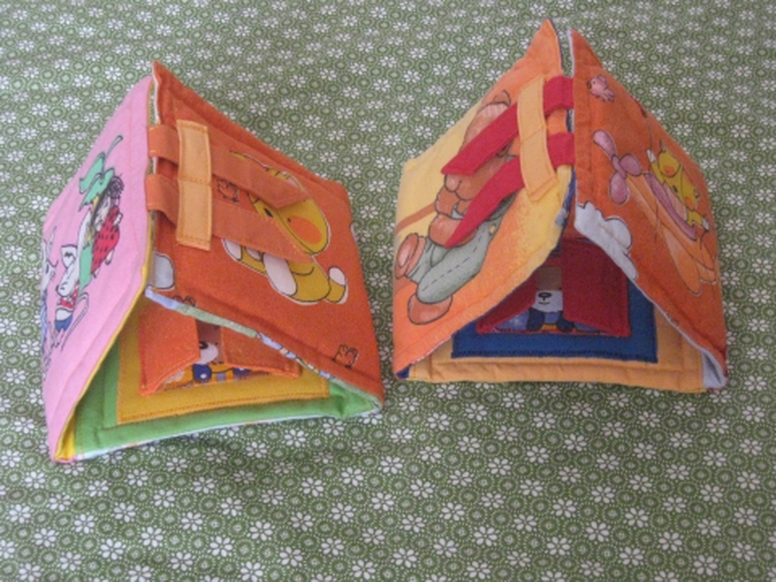 Háztető hajtogatós mesekönyv -  - Meska.hu