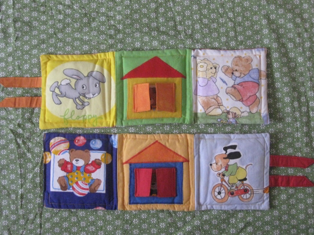 Háztető hajtogatós mesekönyv -  - Meska.hu