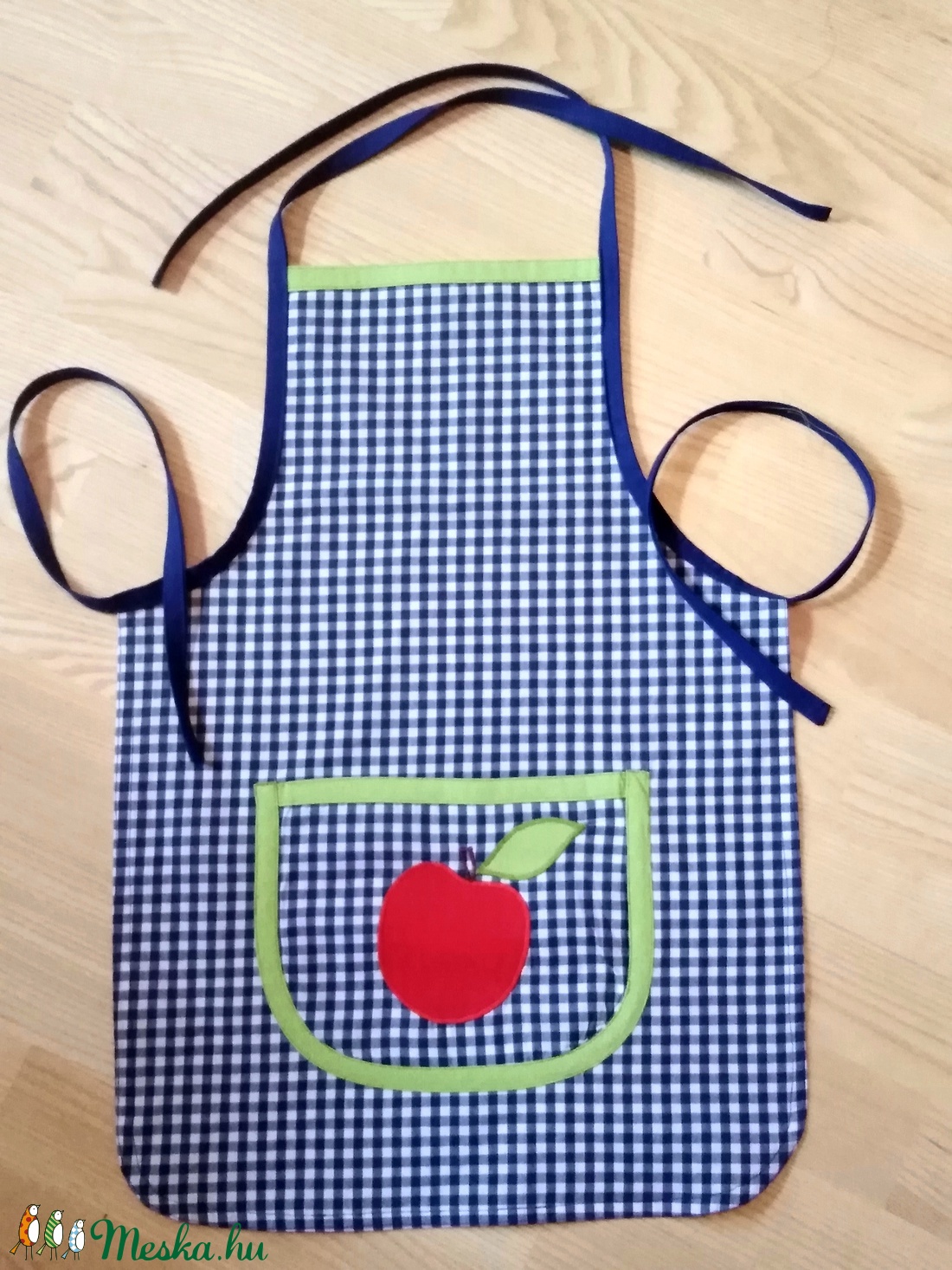 Almás gyerek kötény - otthon & életmód - konyhafelszerelés, tálalás - Meska.hu