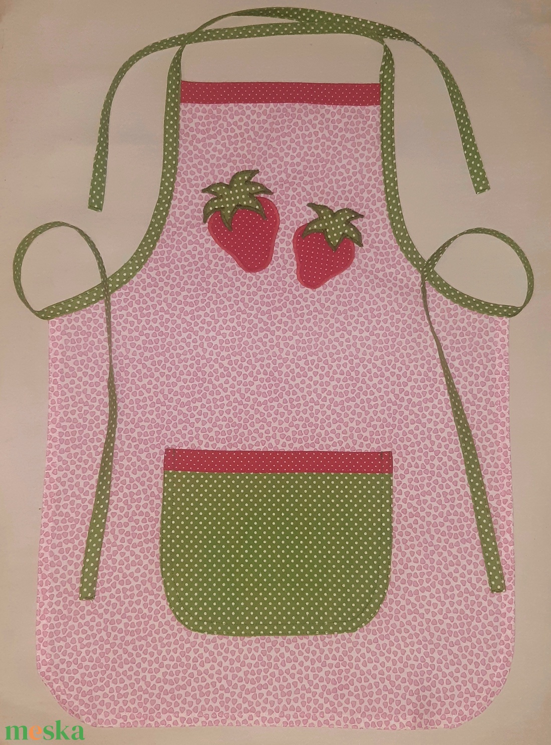 Epres kötény - otthon & életmód - konyhafelszerelés, tálalás - konyhai textil - kötény - Meska.hu