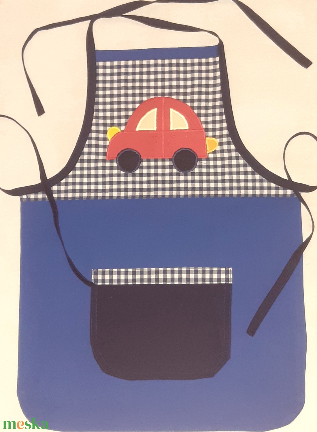Autós kötény - otthon & életmód - konyhafelszerelés, tálalás - konyhai textil - kötény - Meska.hu