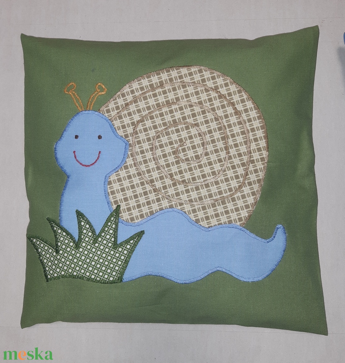 Csigás párna, ovijelek - játék & sport - ovis felszerelés - ovis párna, kispárna - Meska.hu