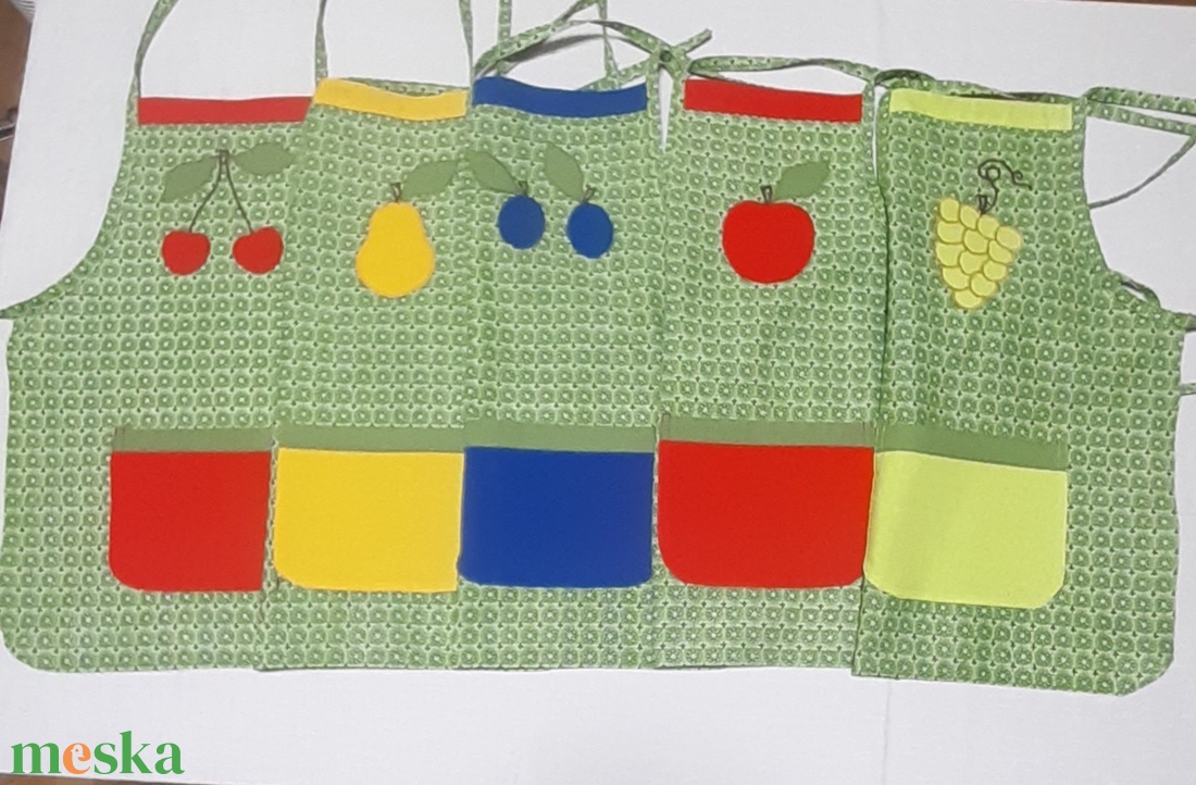 Ovis kötény garnitúra  - otthon & életmód - konyhafelszerelés, tálalás - konyhai textil - kötény - Meska.hu