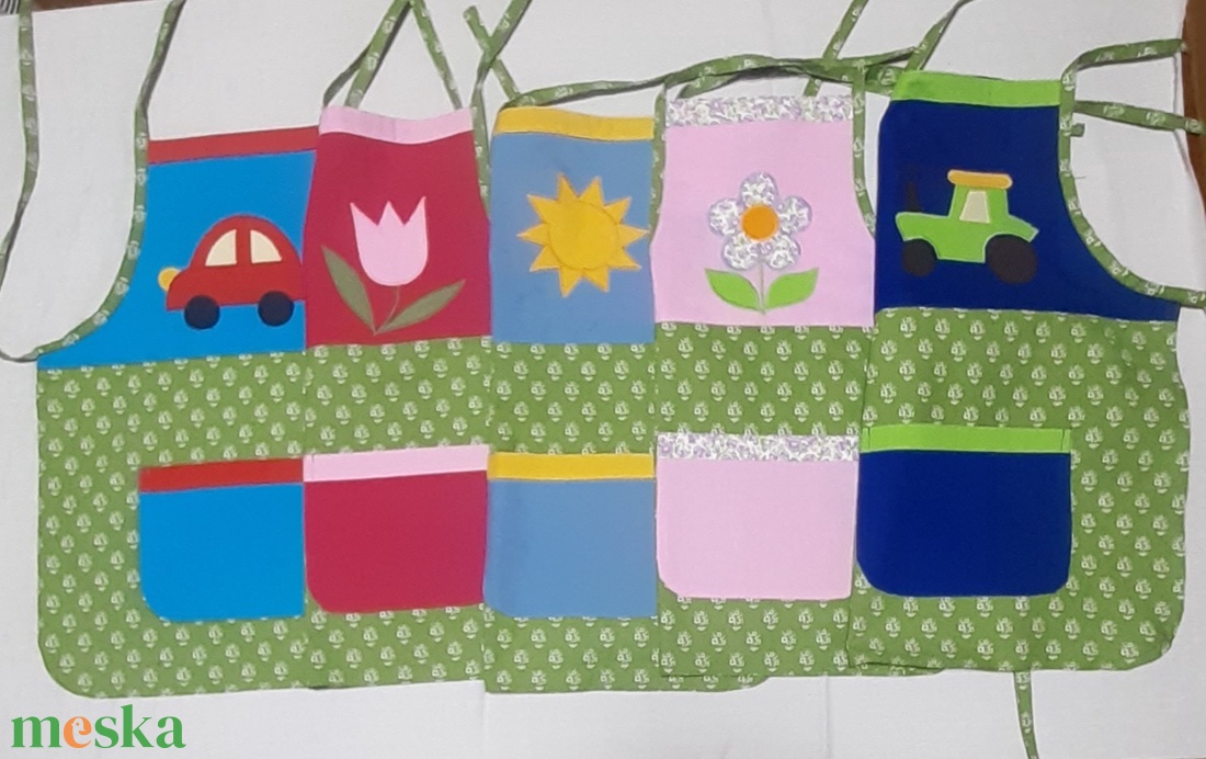 Ovis kötény garnitúra  - otthon & életmód - konyhafelszerelés, tálalás - konyhai textil - kötény - Meska.hu