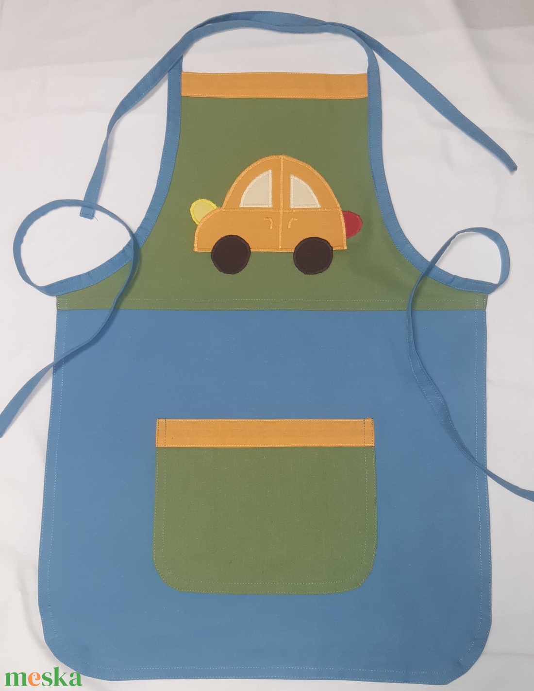 Autós kötény - otthon & életmód - konyhafelszerelés, tálalás - konyhai textil - kötény - Meska.hu