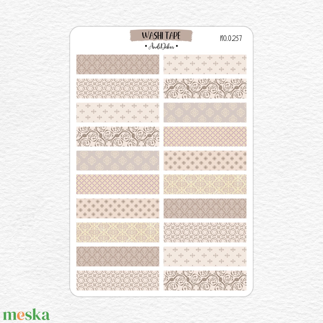 Washi tape matricák No.0257 - otthon & életmód - papír, írószer - matrica, matrica csomag - Meska.hu Washi tape matricák No.0257 - otthon & életmód - papír, írószer - matrica, matrica csomag - Meska.hu