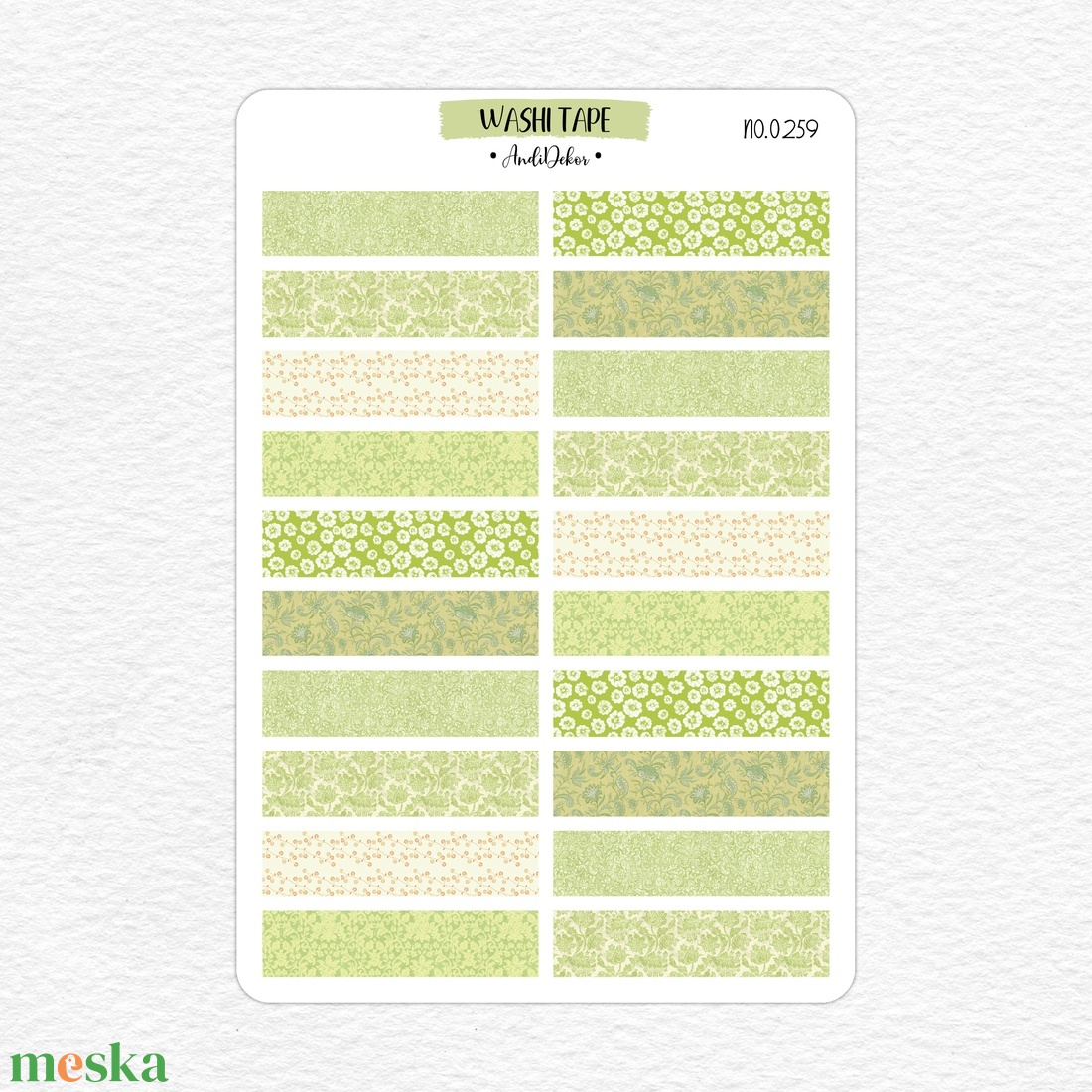 Washi tape matricák No.0259 - otthon & életmód - papír, írószer - matrica, matrica csomag - Meska.hu Washi tape matricák No.0259 - otthon & életmód - papír, írószer - matrica, matrica csomag - Meska.hu