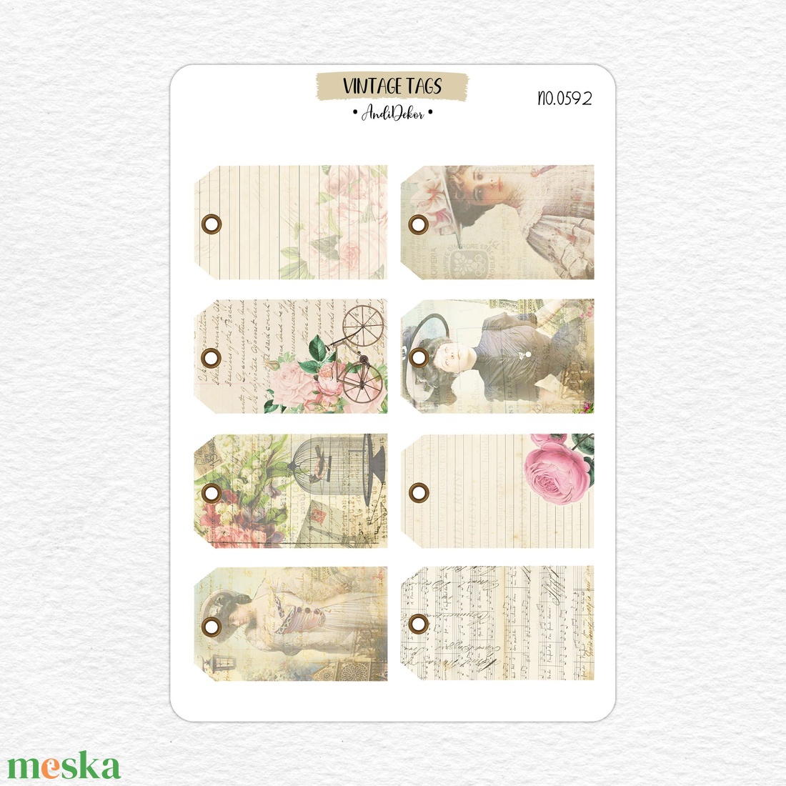 Scrapbook matrica ív - vintage címkék No.0592 - otthon & életmód - papír, írószer - matrica, matrica csomag - Meska.hu Scrapbook matrica ív - vintage címkék No.0592 - otthon & életmód - papír, írószer - matrica, matrica csomag - Meska.hu