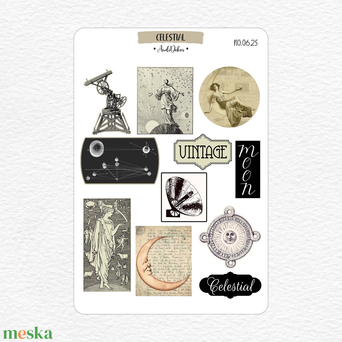 Scrapbook matrica ív - Vintage ephemera No.0625 - otthon & életmód - papír, írószer - matrica, matrica csomag - Meska.hu Scrapbook matrica ív - Vintage ephemera No.0625 - otthon & életmód - papír, írószer - matrica, matrica csomag - Meska.hu